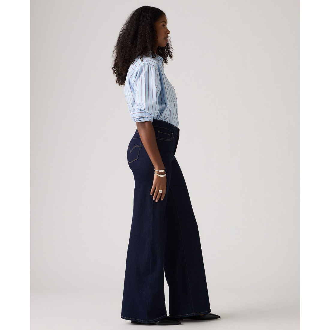 '318 Shaping Stellar-Stretch Wide-Leg Jeans 30