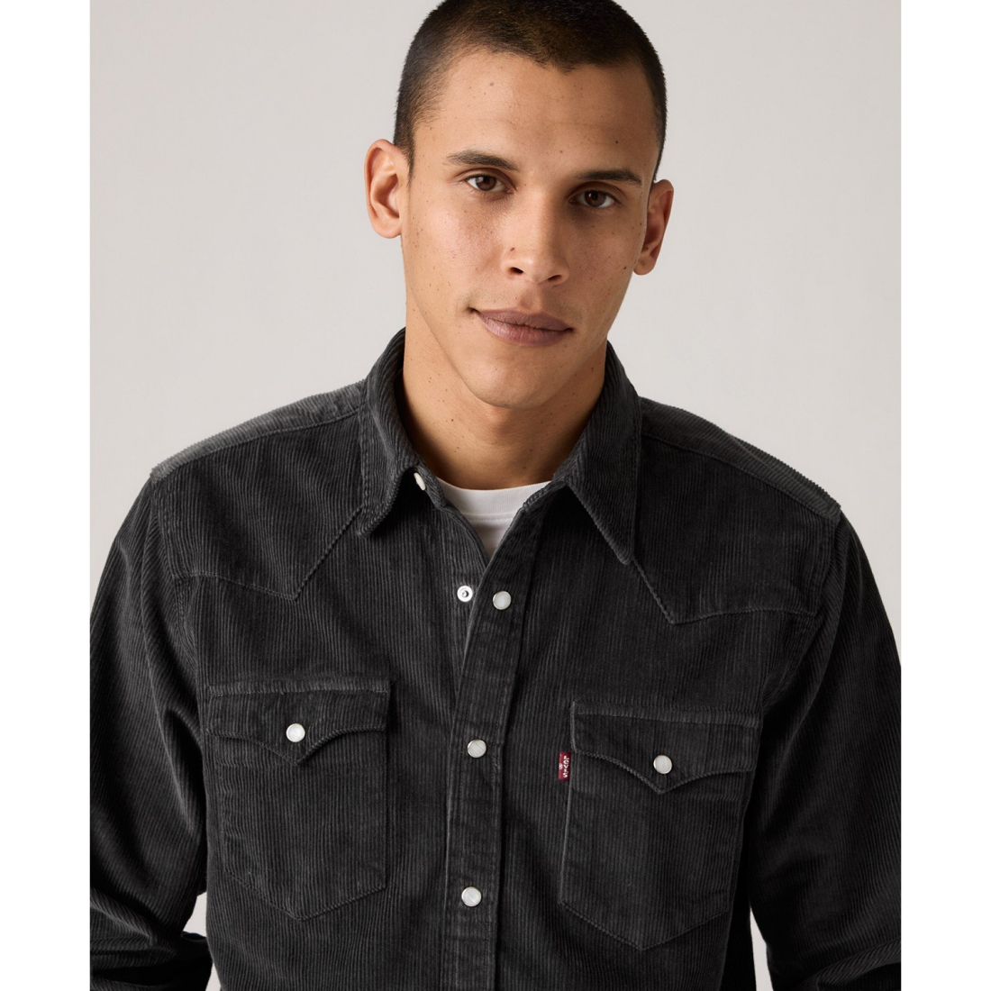 'Classic Standard Fit Western Shirt' pour Hommes