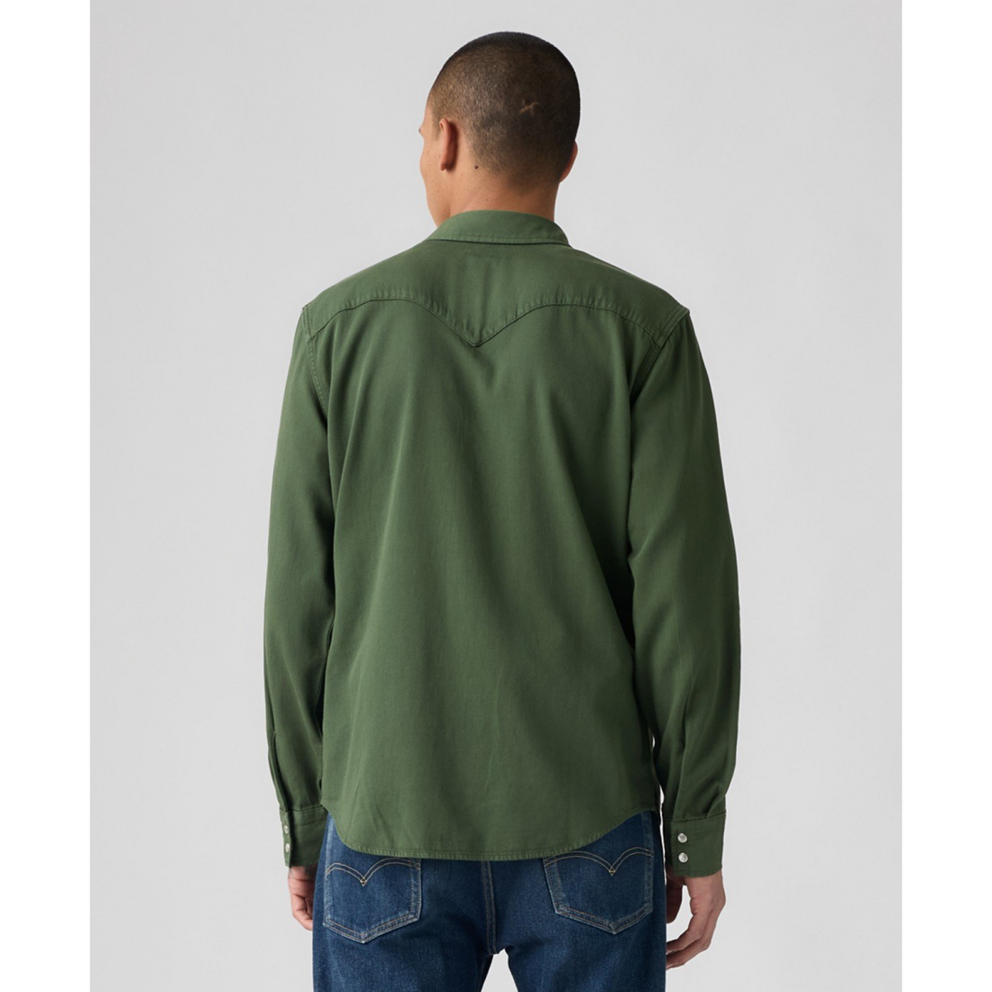 'Classic Standard Fit Western Shirt' pour Hommes