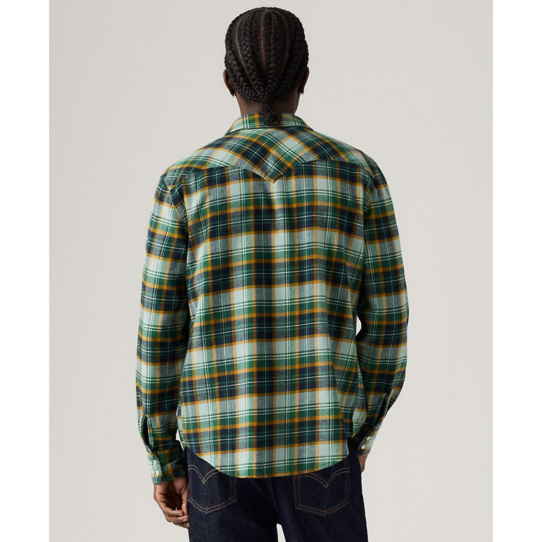 'Classic Standard Fit Western Shirt' pour Hommes