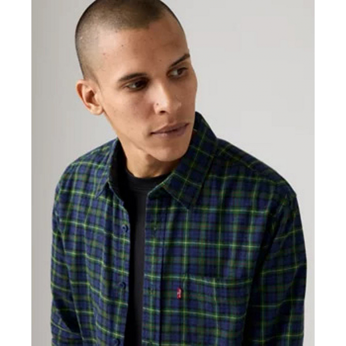 'Classic 1 Pocket Regular-Fit Long-Sleeve Shirt' pour Hommes