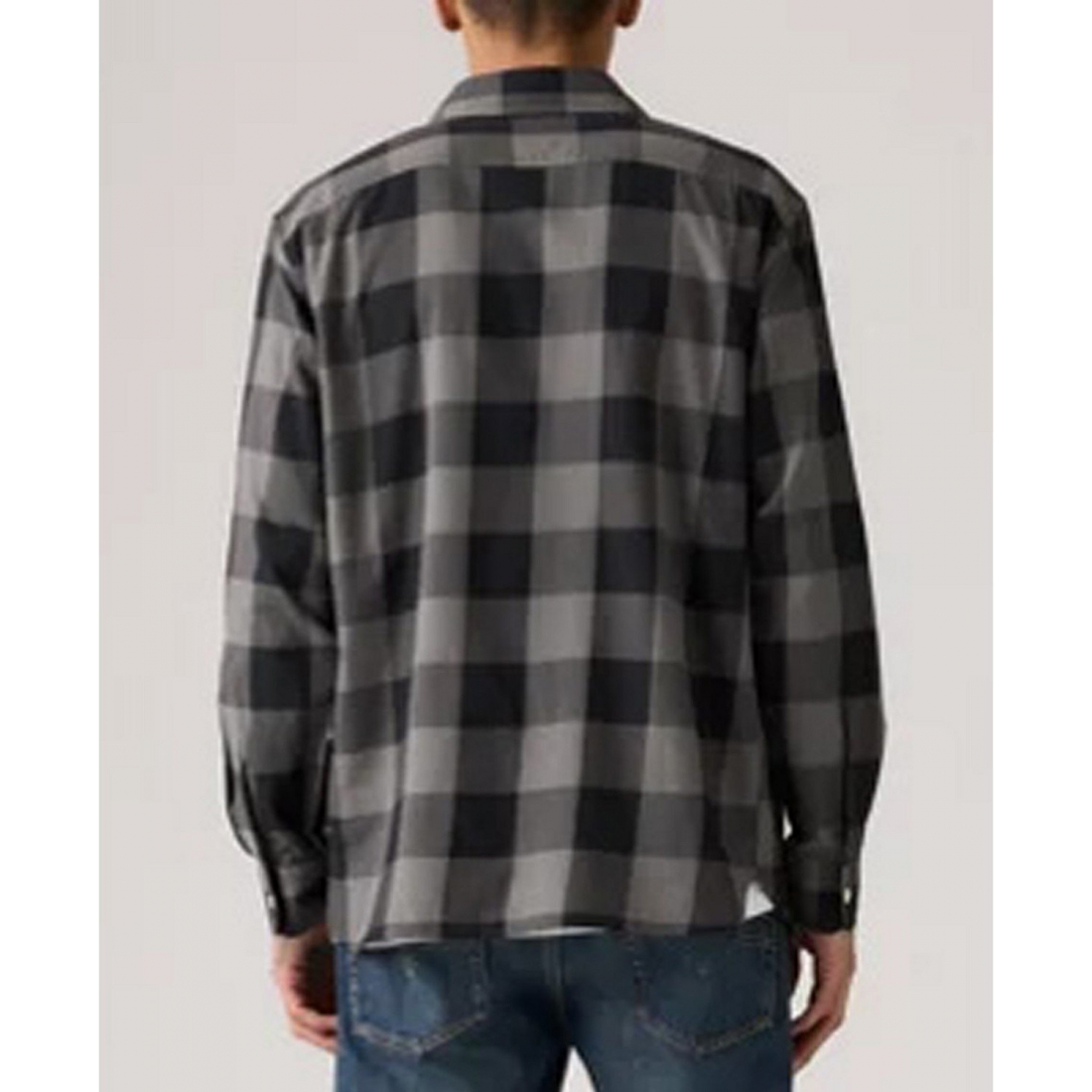 Men's 'Relaxed-Fit Long-Sleeve Button-Front Worker Shirt'