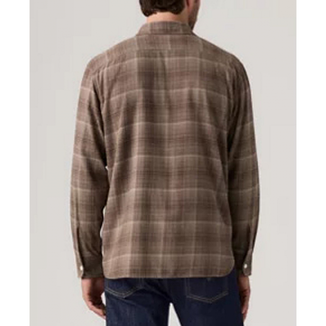 Men's 'Relaxed-Fit Long-Sleeve Button-Front Worker Shirt'