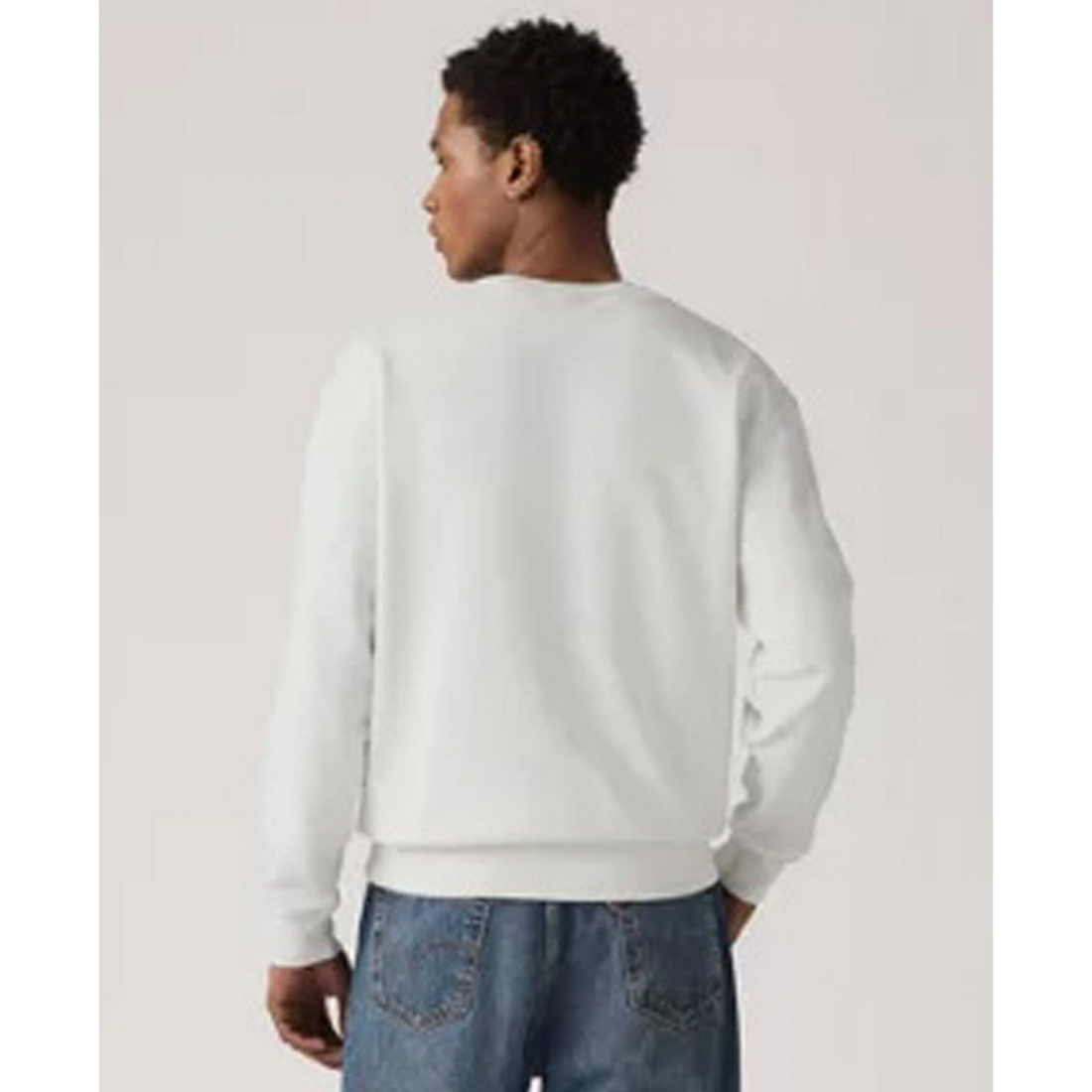 'Crewneck Long-Sleeve Sweatshirt' pour Hommes