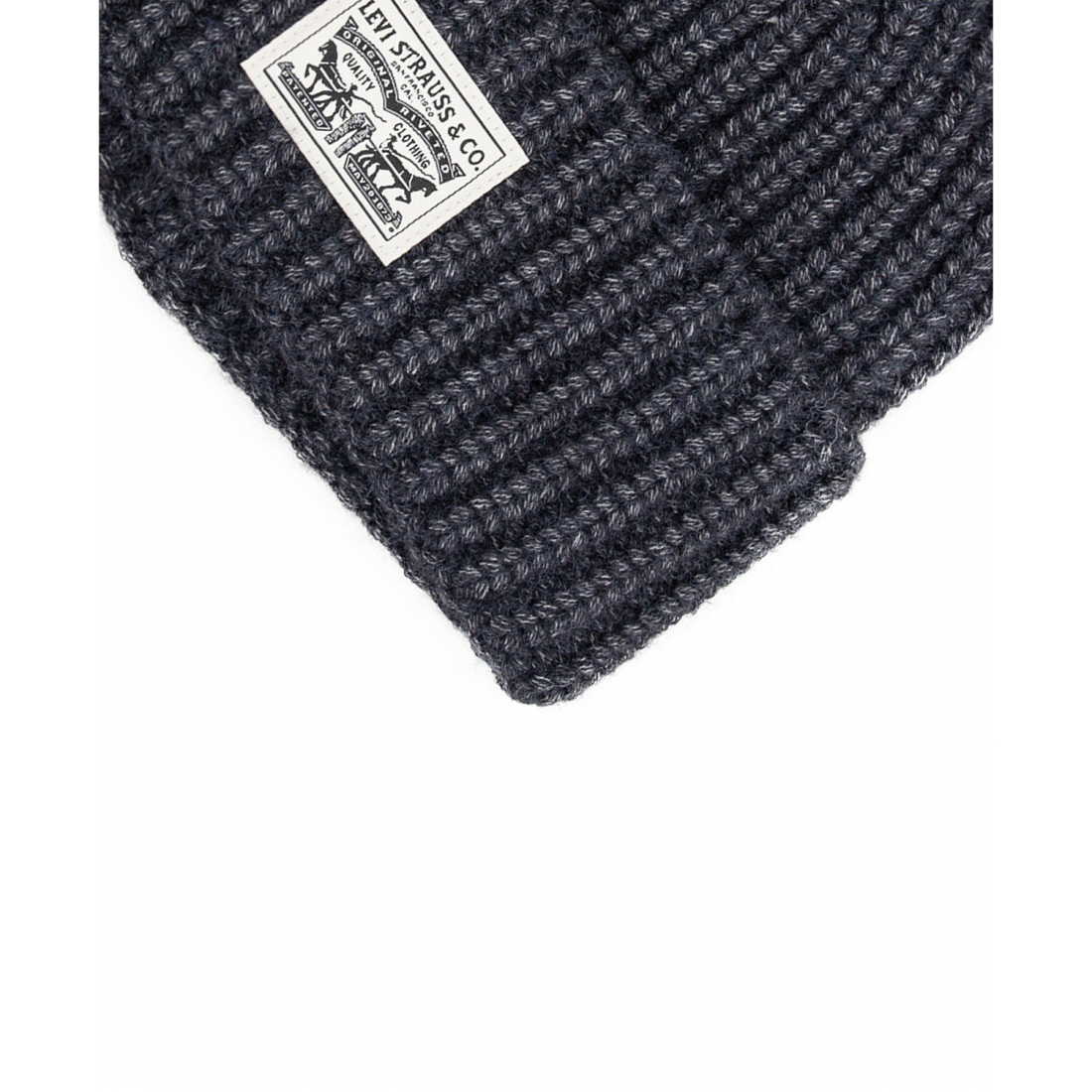'Heathered Rib Knit Fashion Beanie' pour Hommes