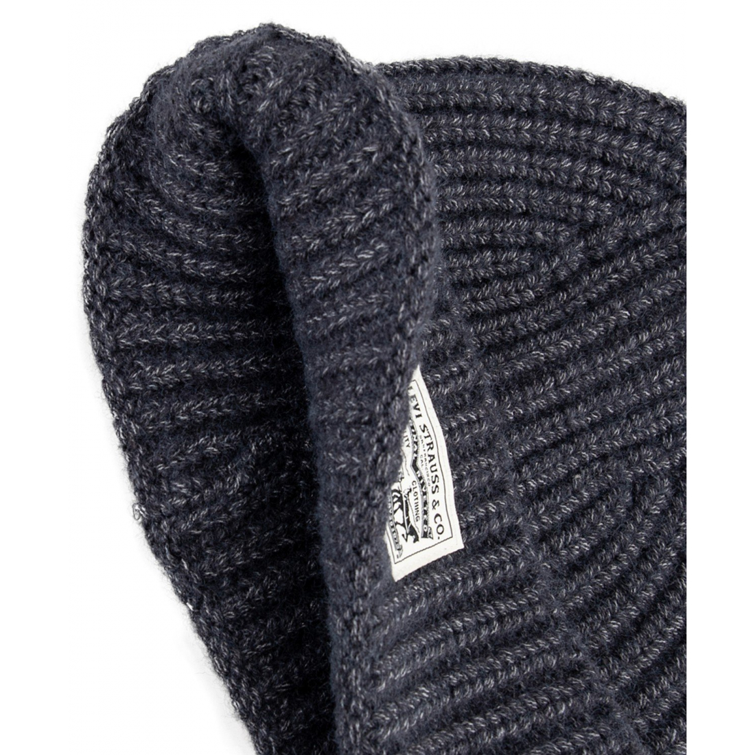 'Heathered Rib Knit Fashion Beanie' pour Hommes