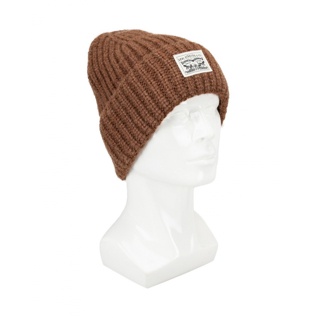 'Heathered Rib Knit Fashion Beanie' pour Hommes
