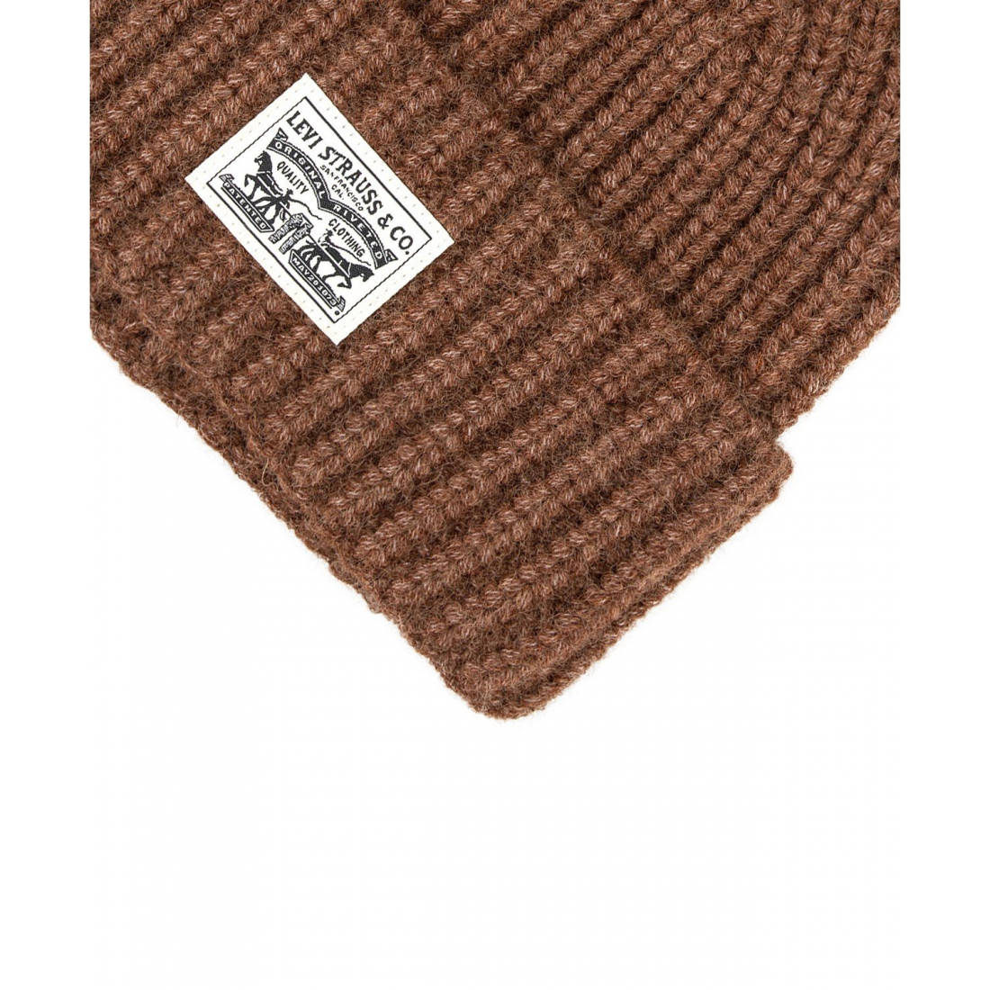 'Heathered Rib Knit Fashion Beanie' pour Hommes