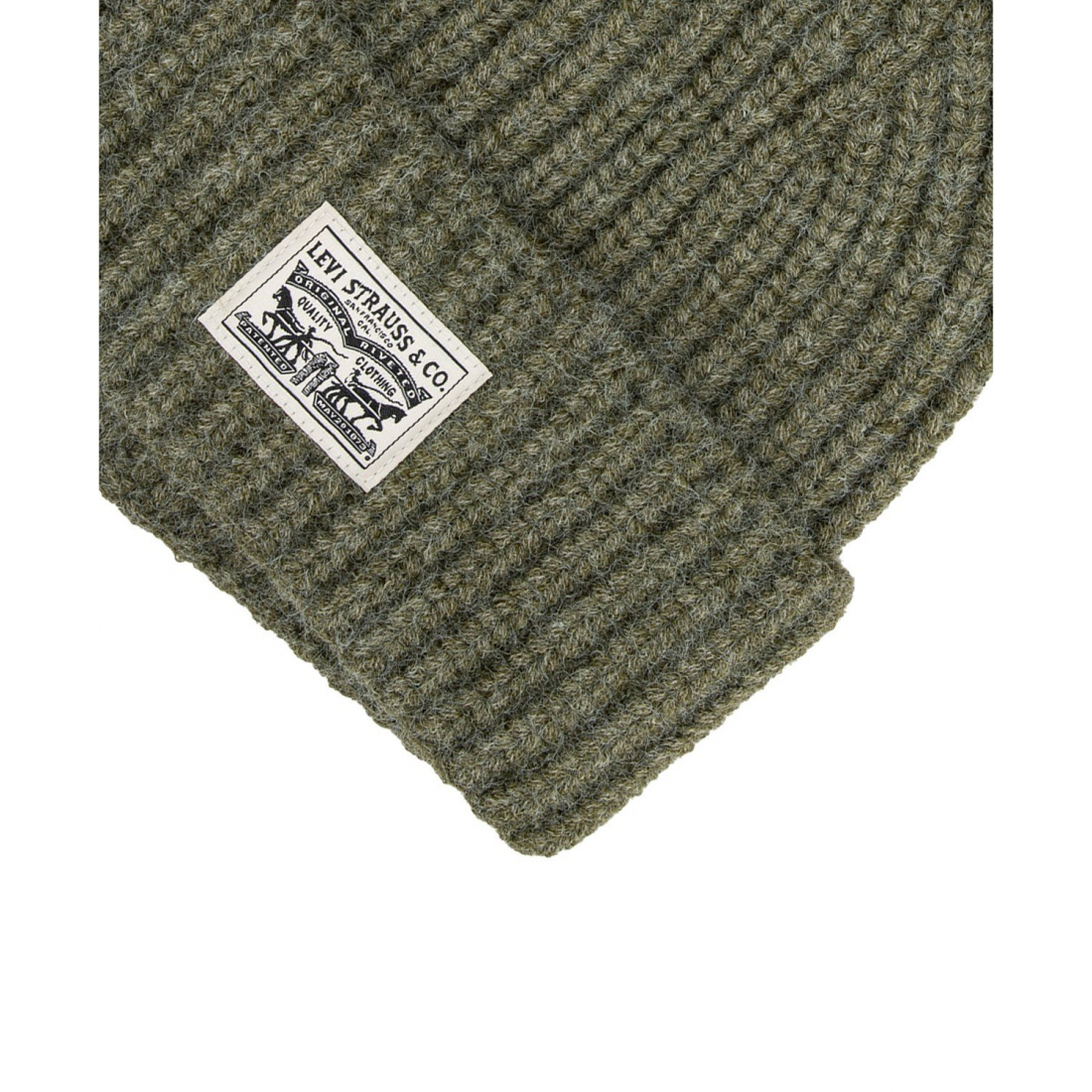 'Heathered Rib Knit Fashion Beanie' pour Hommes