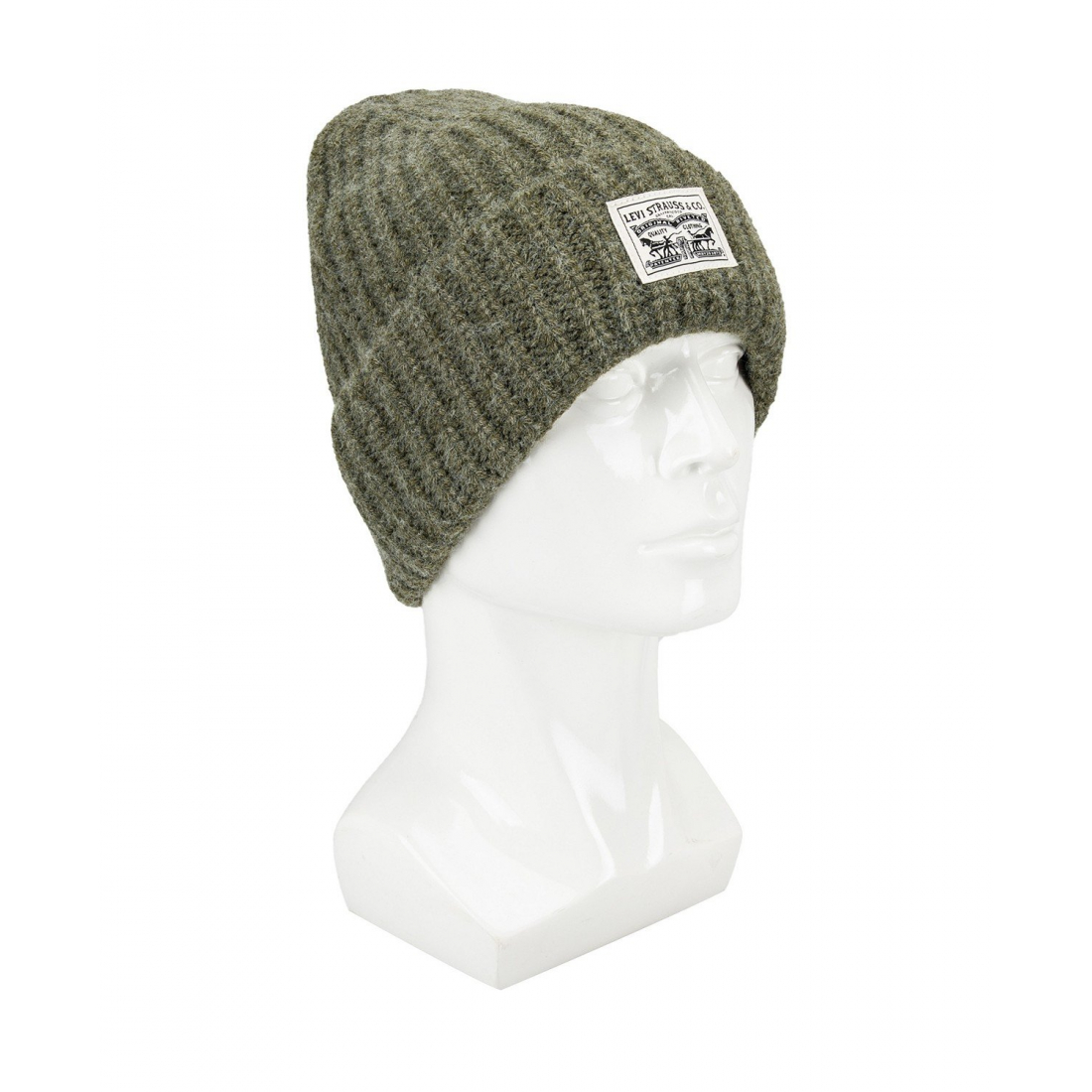 'Heathered Rib Knit Fashion Beanie' pour Hommes