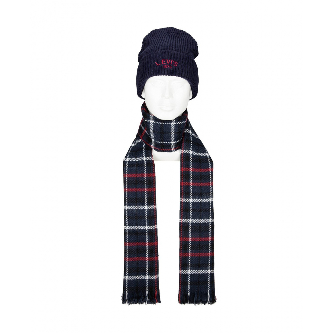 '2-Piece Beanie and Scarf Set' pour Hommes