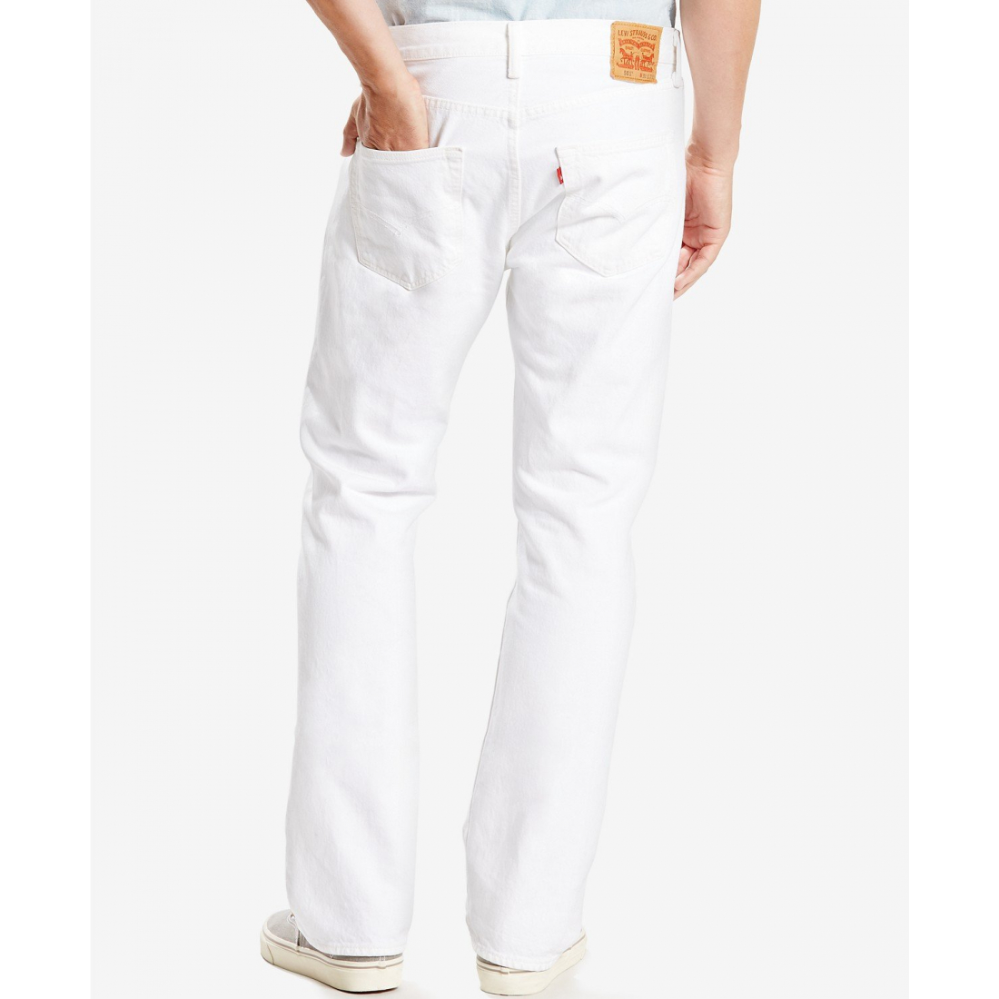 '501® Original-Fit Button Fly Non-Stretch Jeans' pour Hommes