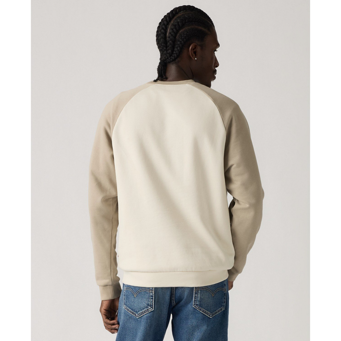 Men's 'Levi'® Relaxed Fit Crewneck Long Sleeve Red Tab Logo Sweatshirt'