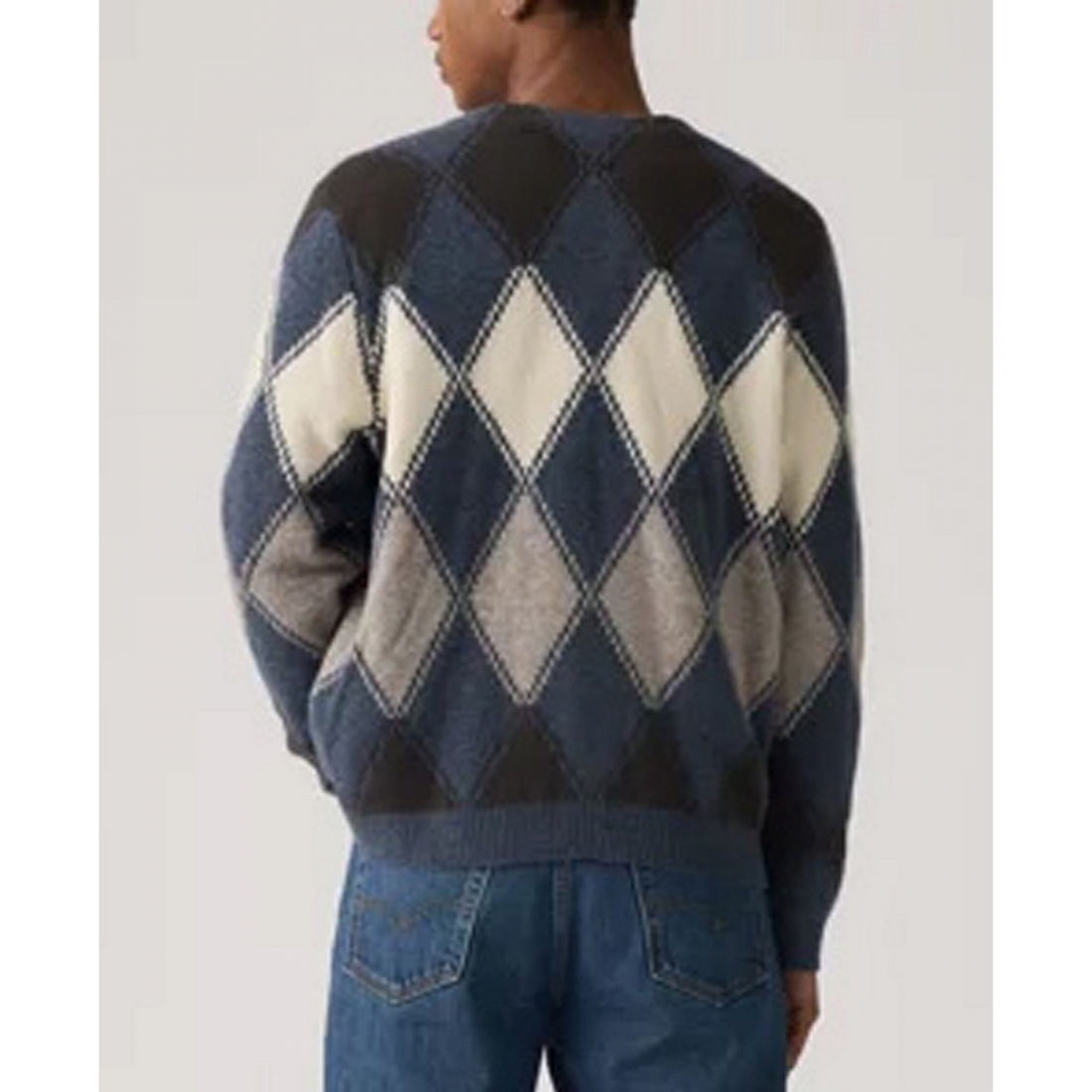 'Relaxed-Fit Cardigan Sweater' pour Hommes