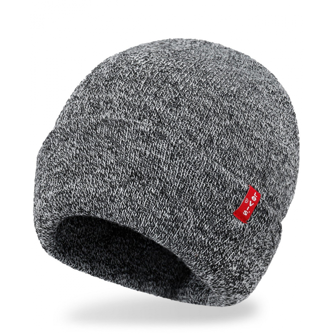 'Adjustable Fold Over Cuff Beanie' pour Hommes