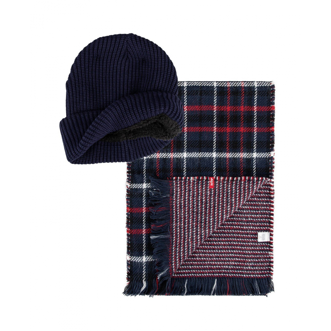 '2-Piece Beanie and Scarf Set' pour Hommes