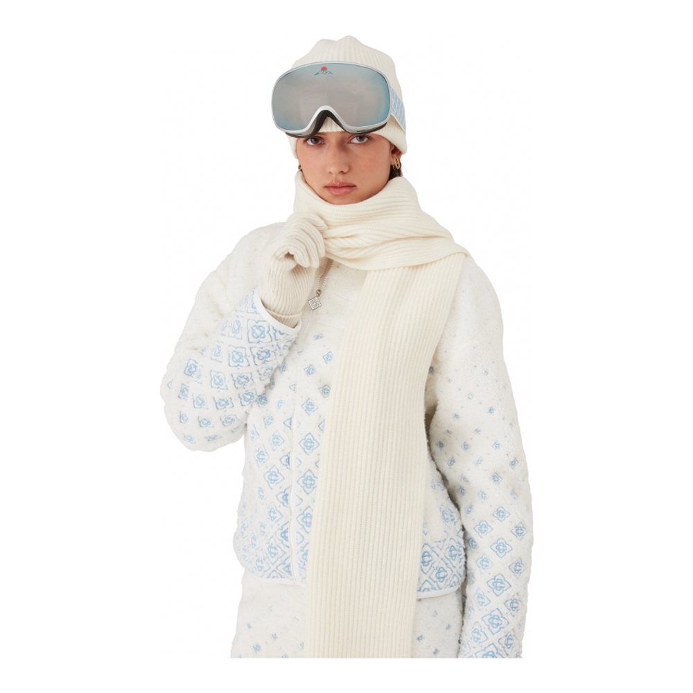 Écharpe en laine 'Rib Ski'