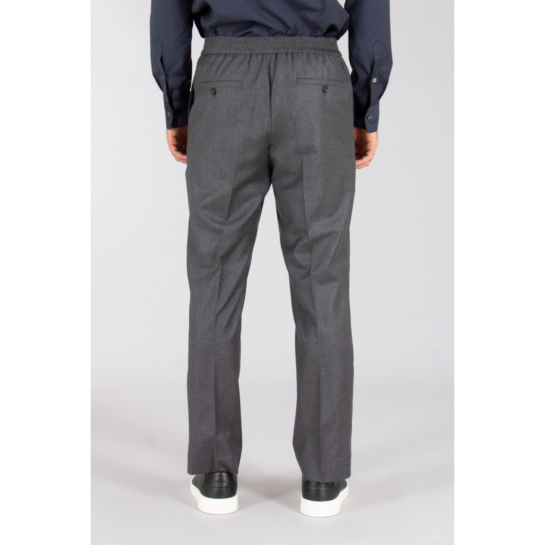 Men's 'Ami Paris Mid-Rise Straight Leg' Trousers