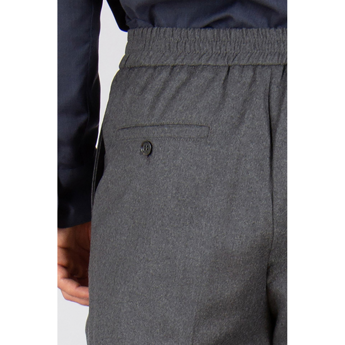 Men's 'Ami Paris Mid-Rise Straight Leg' Trousers