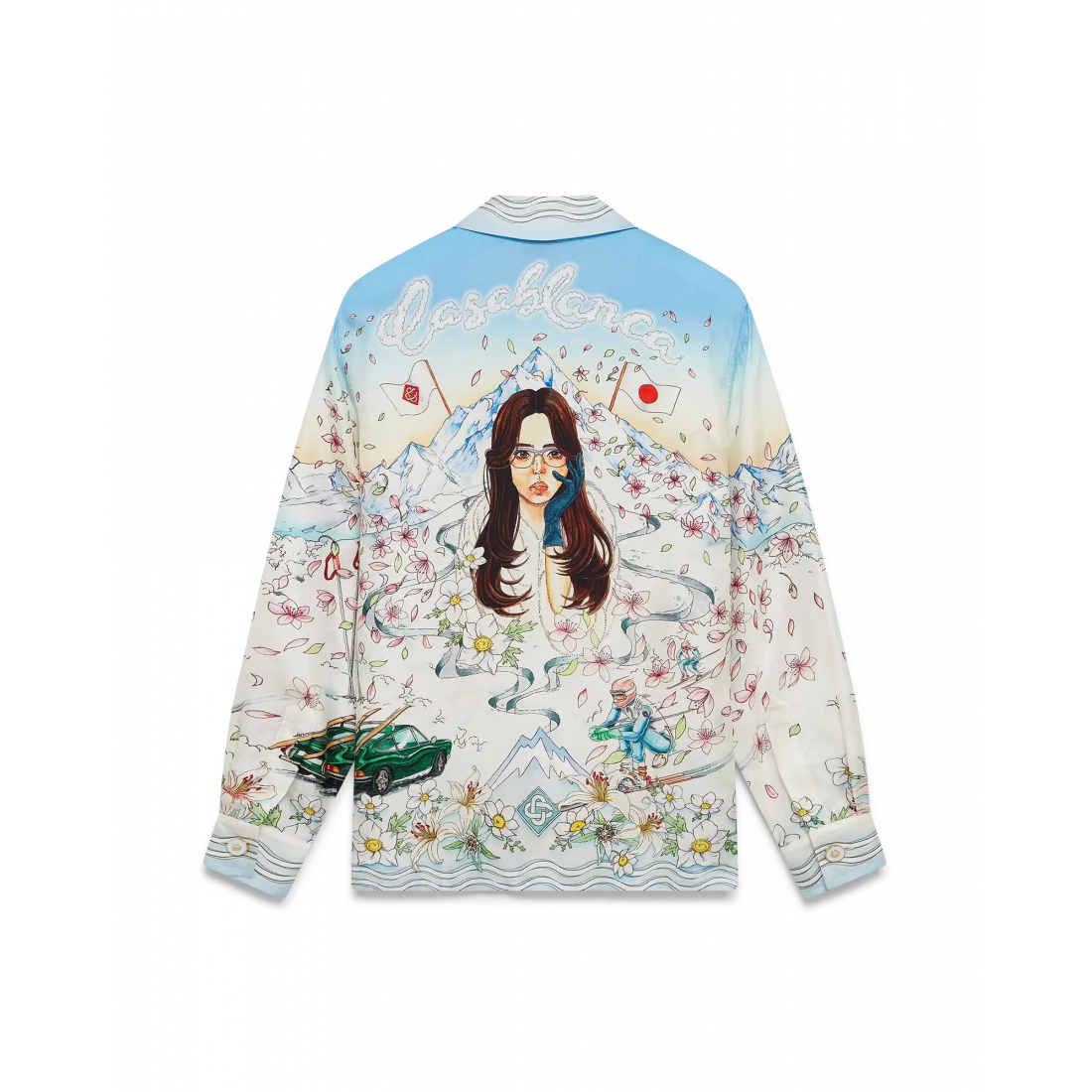 Women's 'L'Hiver Fleuri' Shirt