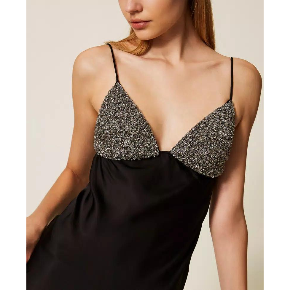 Robe Midi 'Embellished Sleeveless' pour Femmes