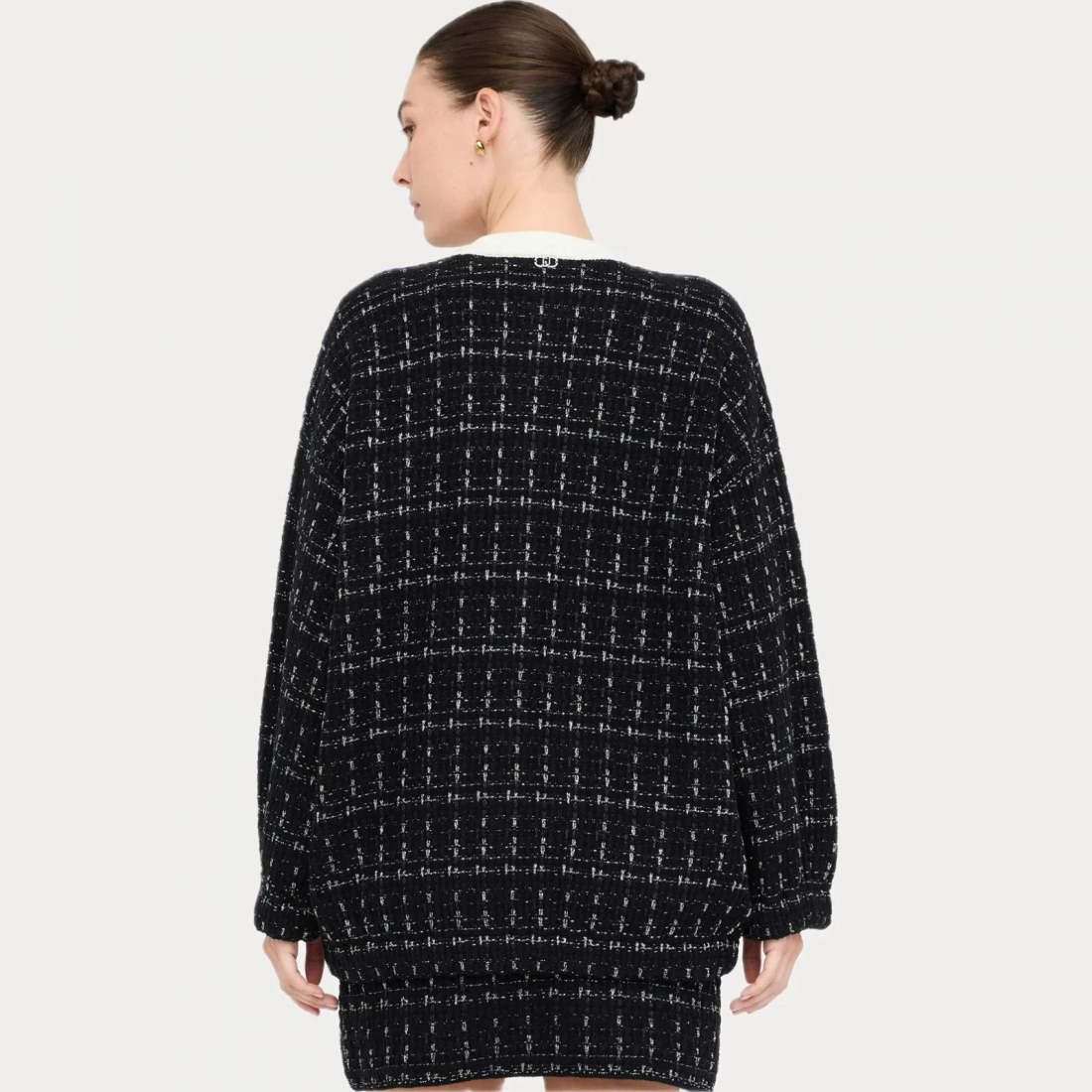 Manteau 'Jewel-Button Tweed' pour Femmes