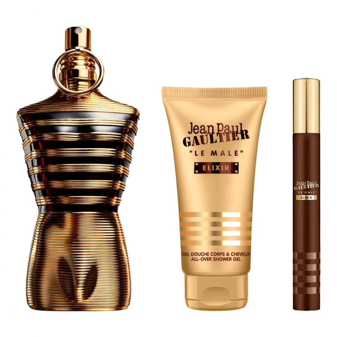 'Le Male Elixir' Perfume Set - 3 Pieces