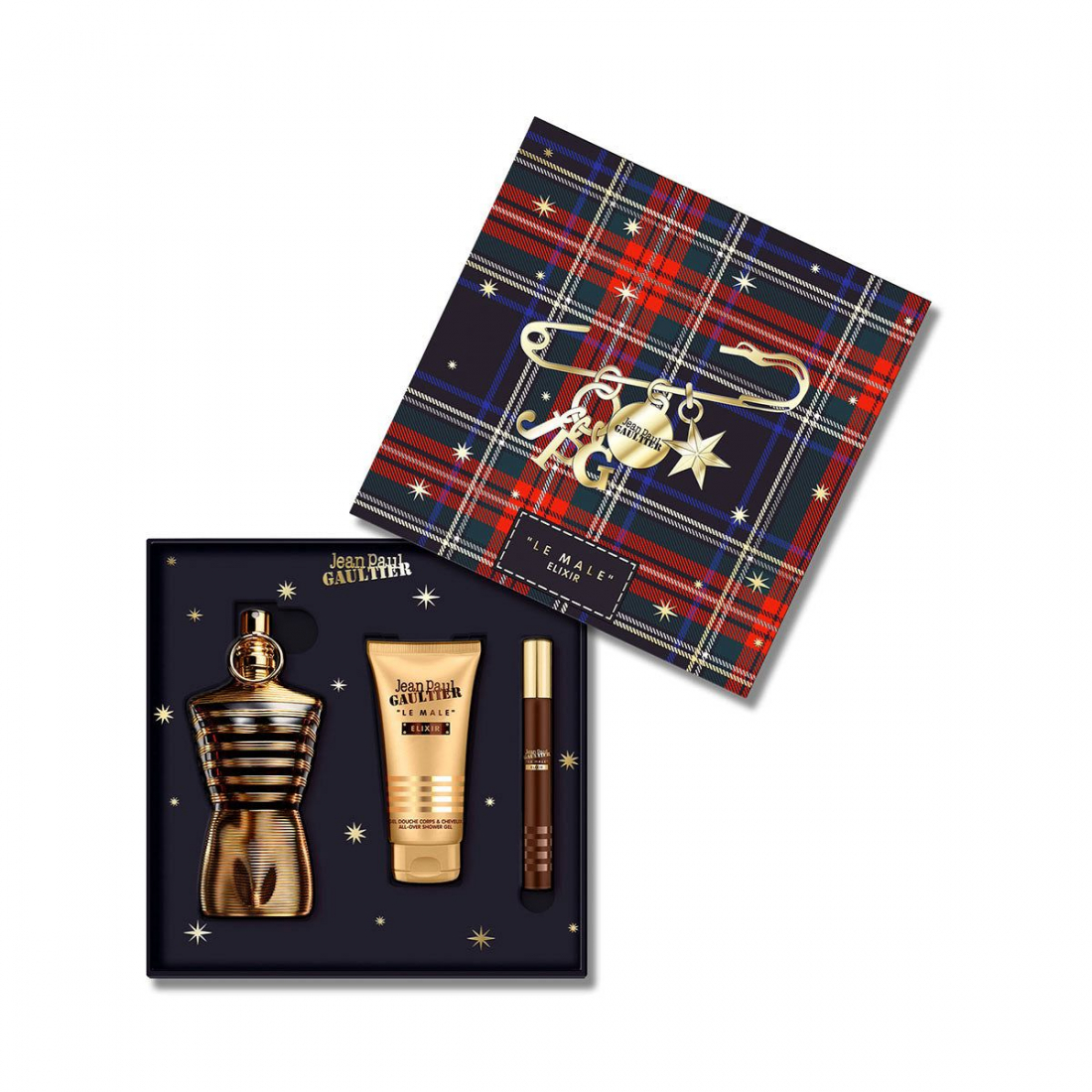 'Le Male Elixir' Perfume Set - 3 Pieces