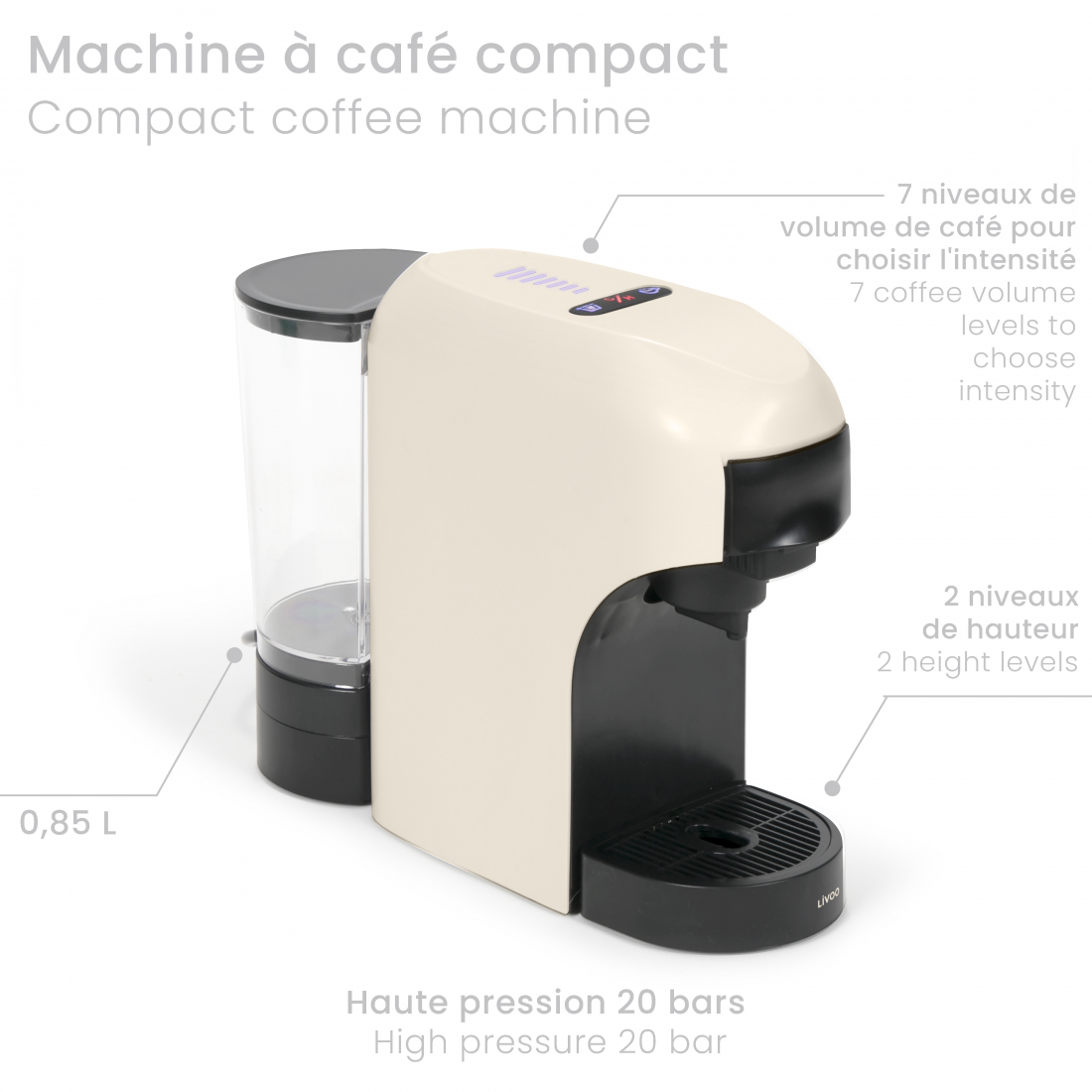Machine À Café Multi-Capsules 4 En 1