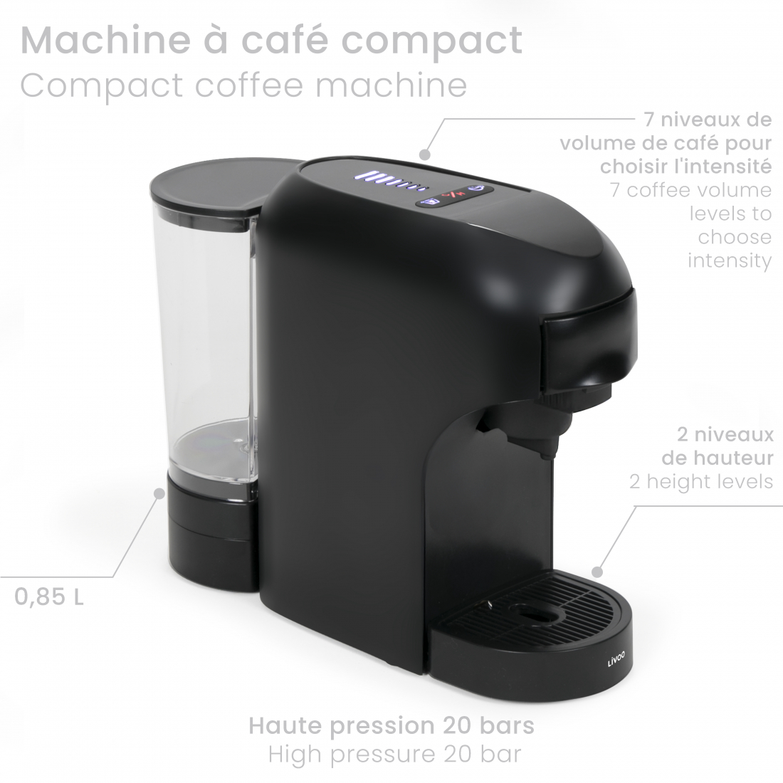 4-In-1 Multi-Capsule Coffee Machine