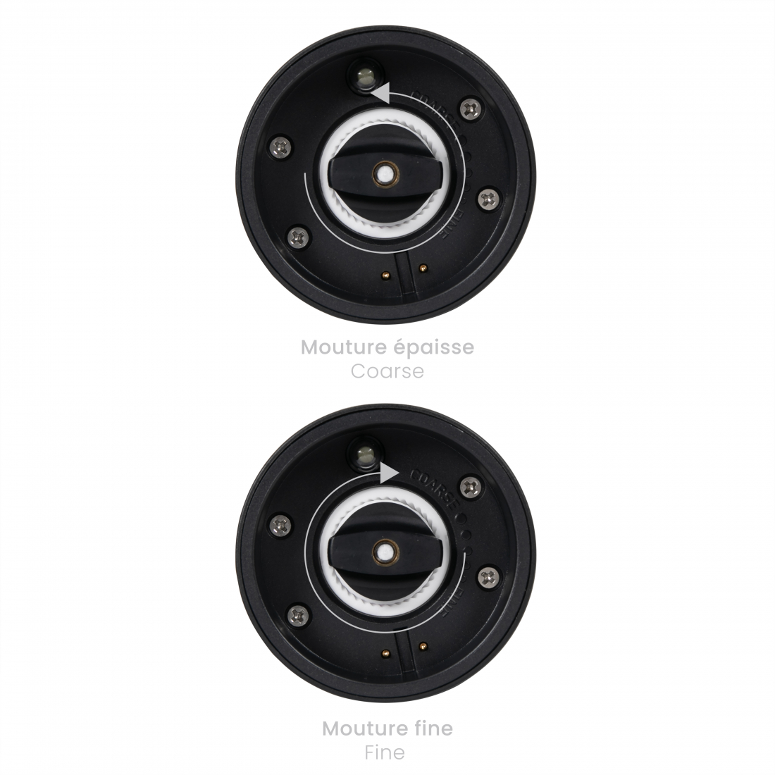 Set Salière Et Poivrière Électriques