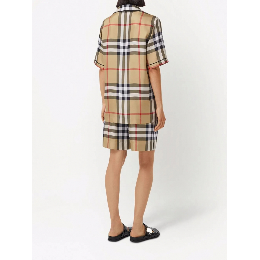 Short 'Check-Detail' pour Femmes