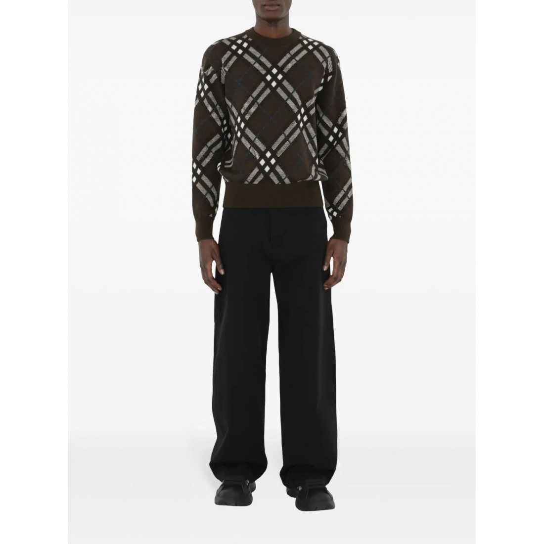 Men's 'Plaid-Check' Sweatshirt