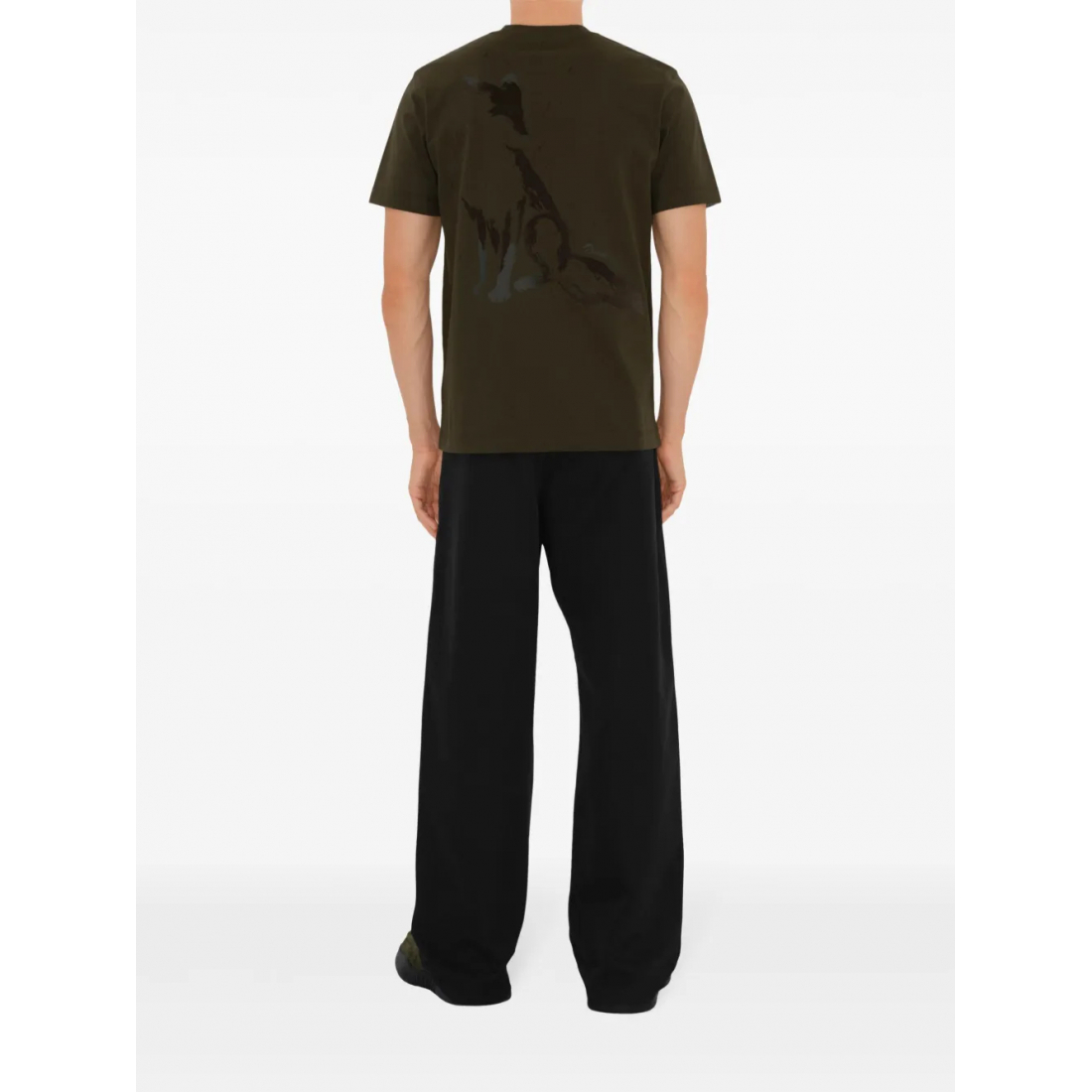 Men's 'Fox-Print' T-Shirt