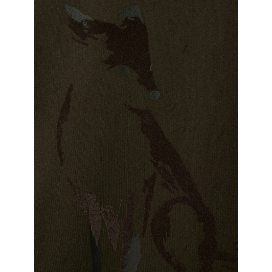 Men's 'Fox-Print' T-Shirt