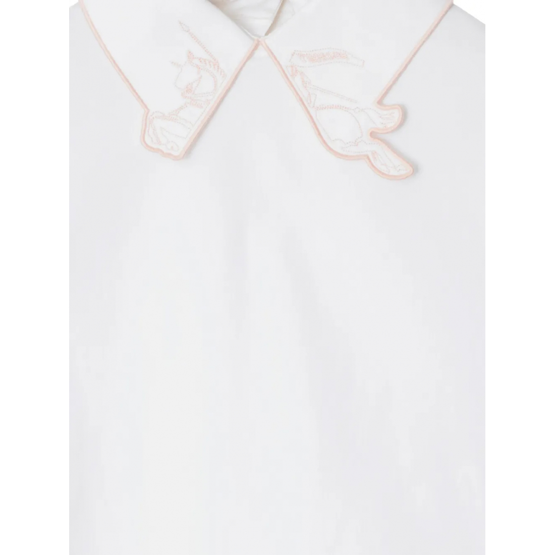 Girl's 'Embroidered-Collar' Shirt