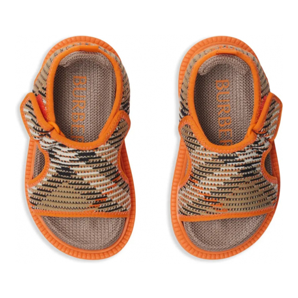 Girl's 'Checkered' Flat Sandals