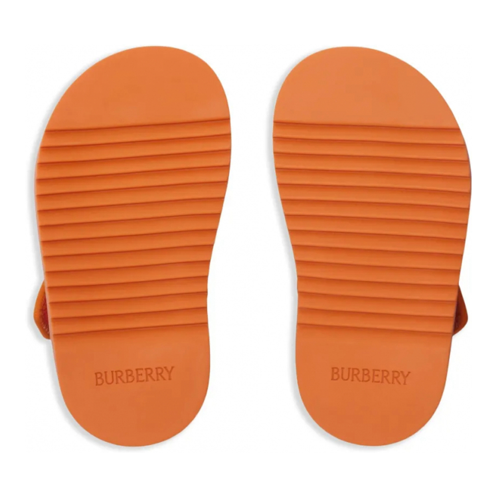 Girl's 'Checkered' Flat Sandals