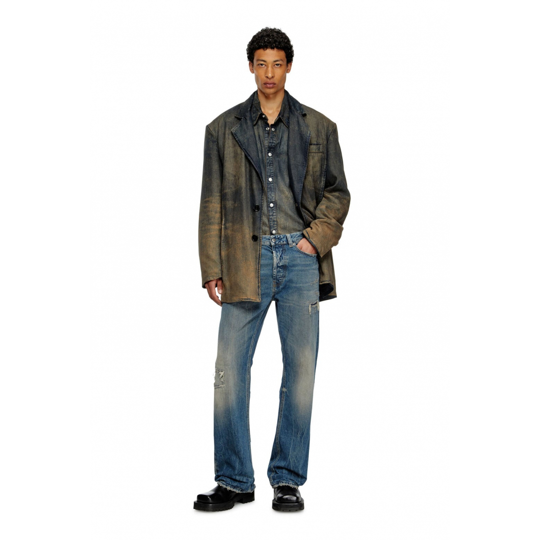 Jeans 'Relaxed 1980 D-Eeper' pour Hommes