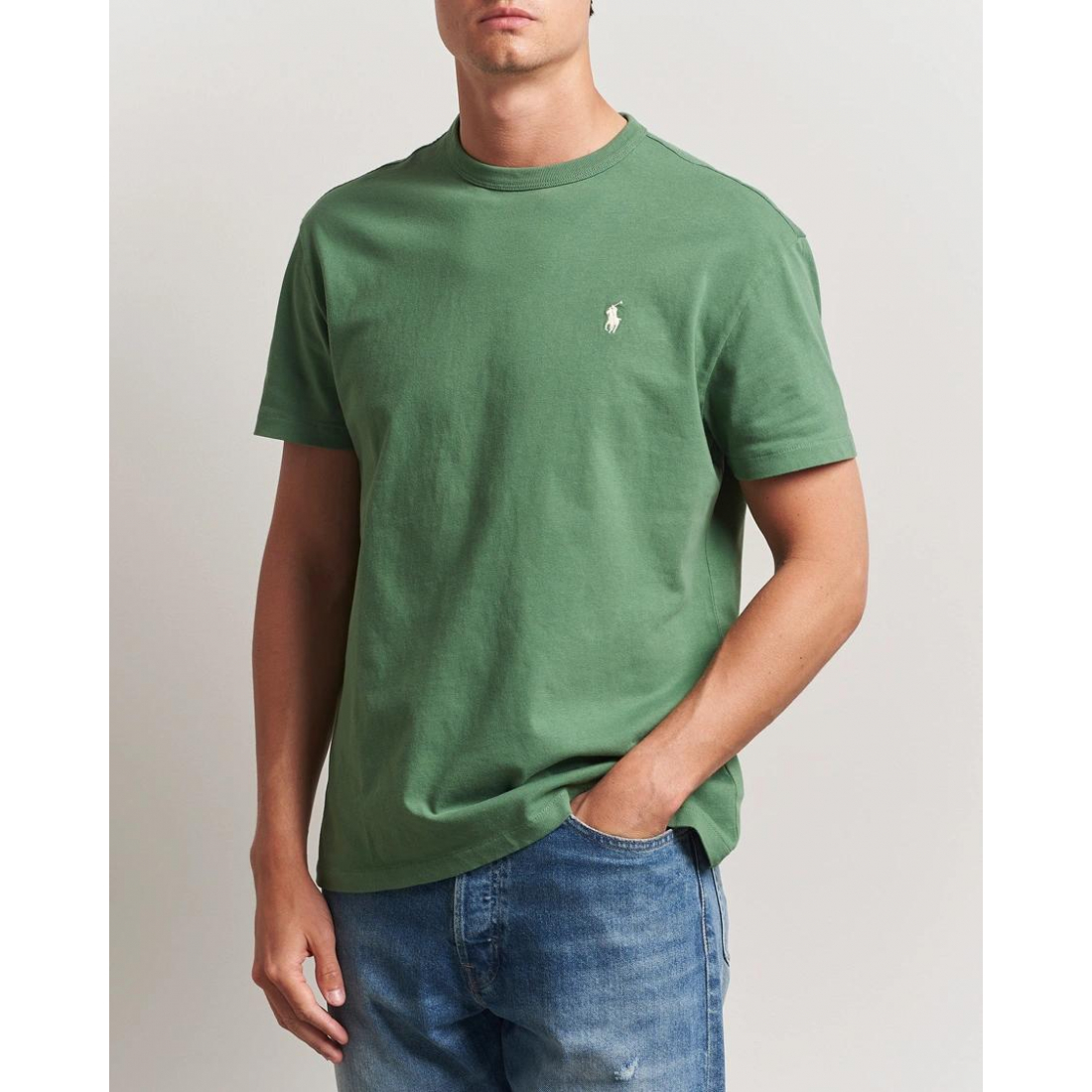 T-shirt 'Logo-Embroidered' pour Hommes