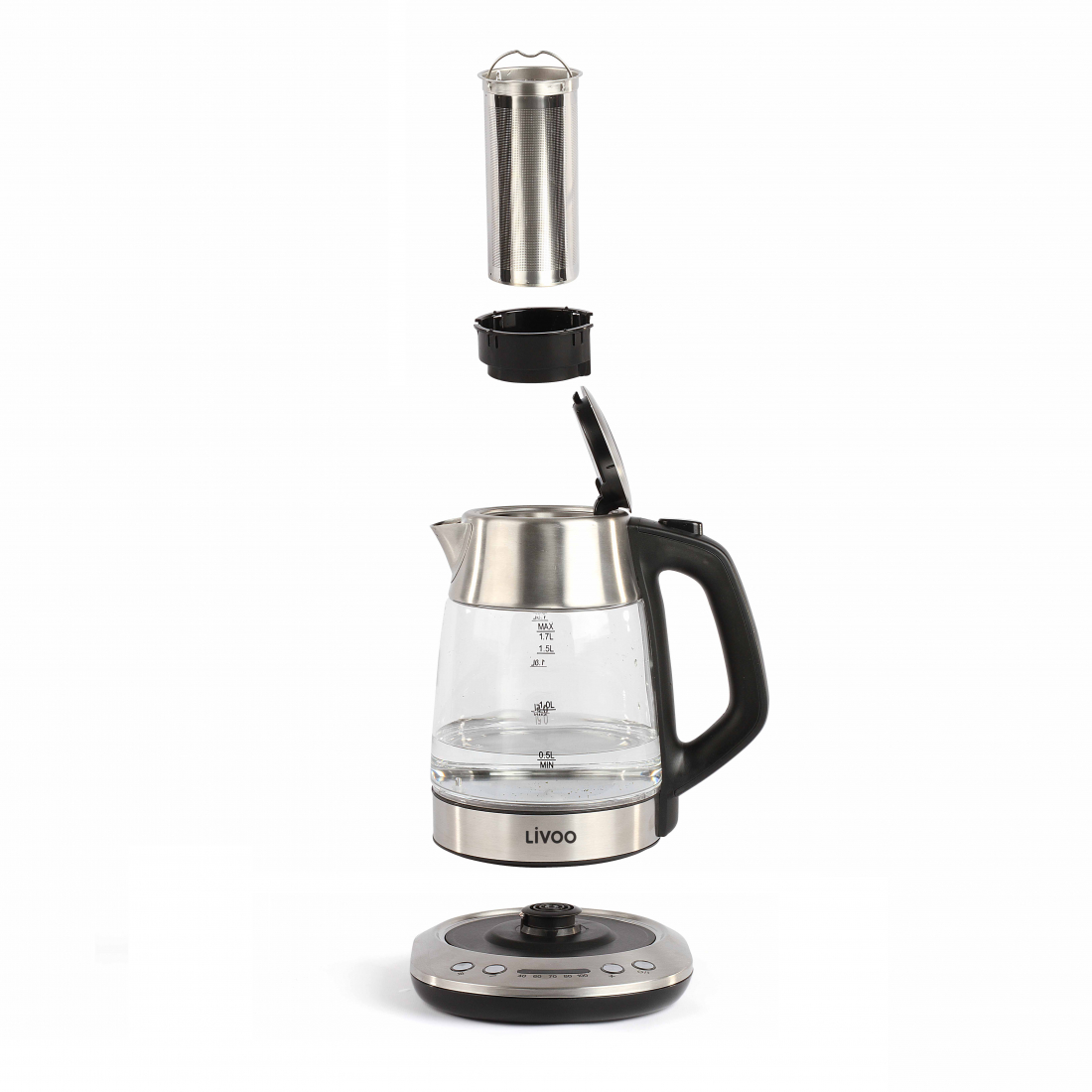 Bouilloire théière à température variable 1,7 L