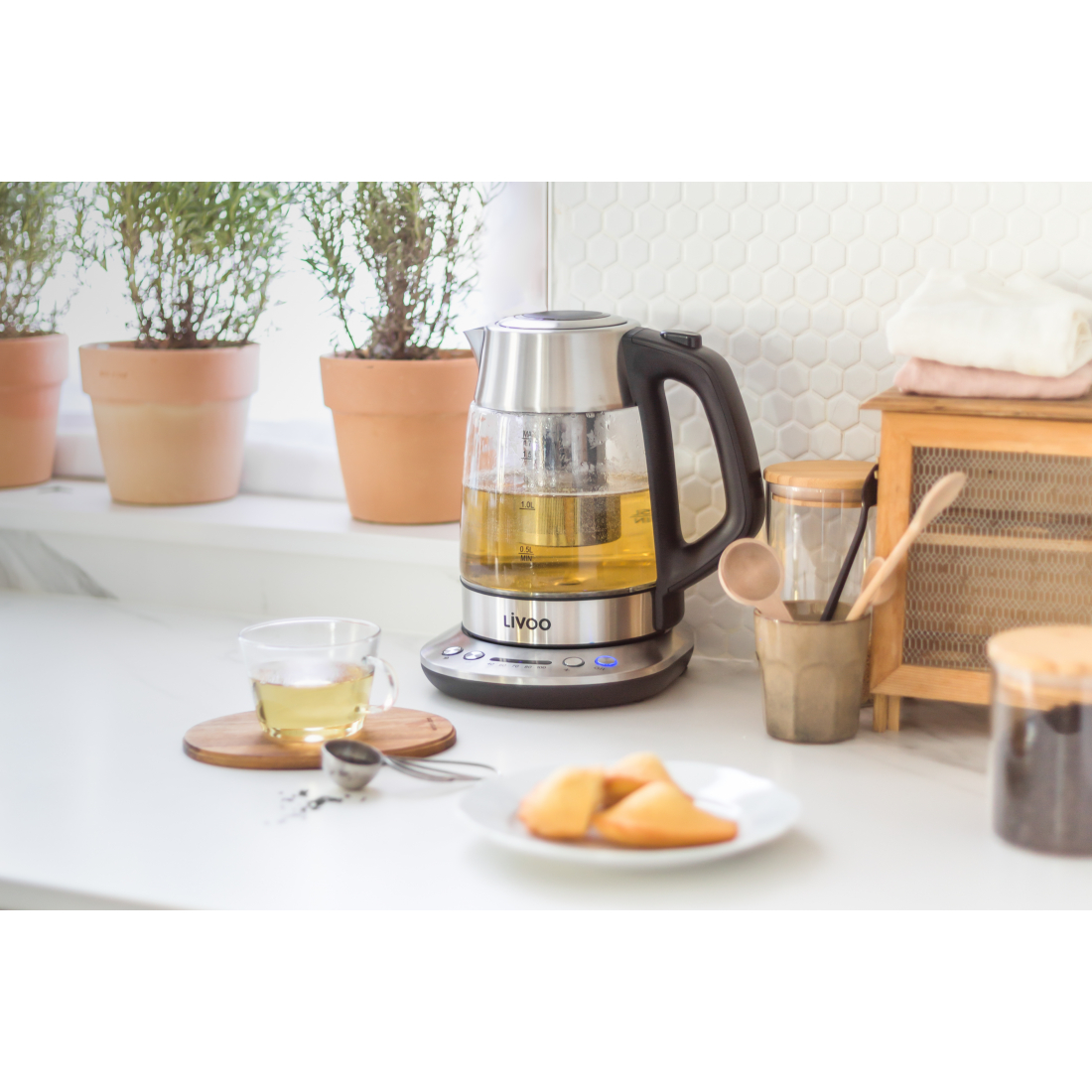 Bouilloire théière à température variable 1,7 L