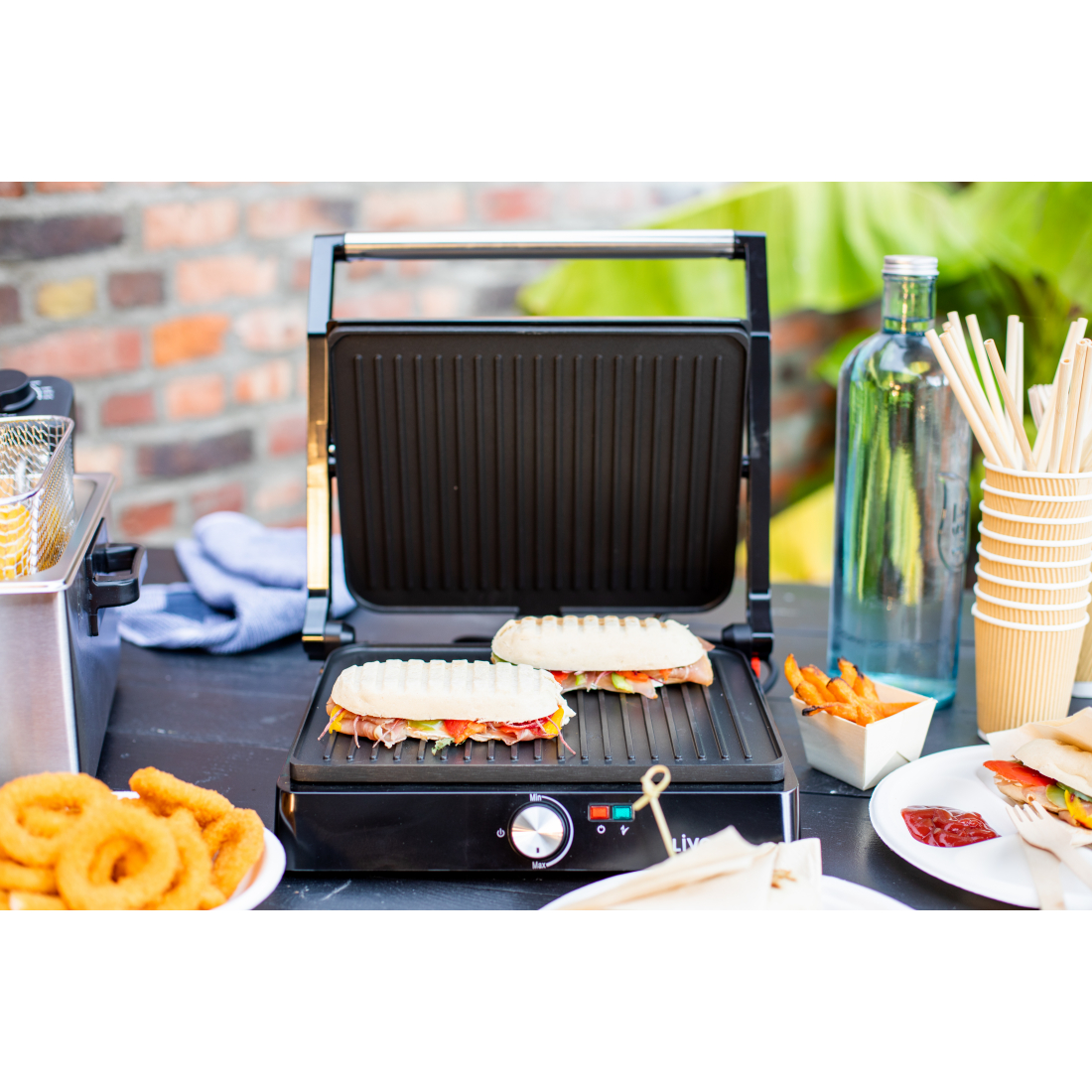 Grill Meat And Panini