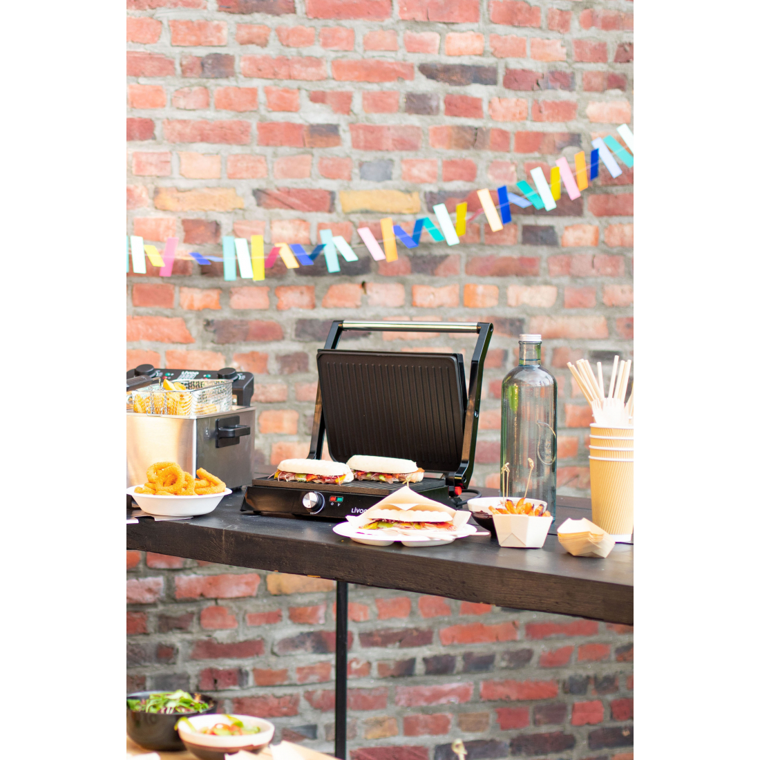 Grill Meat And Panini