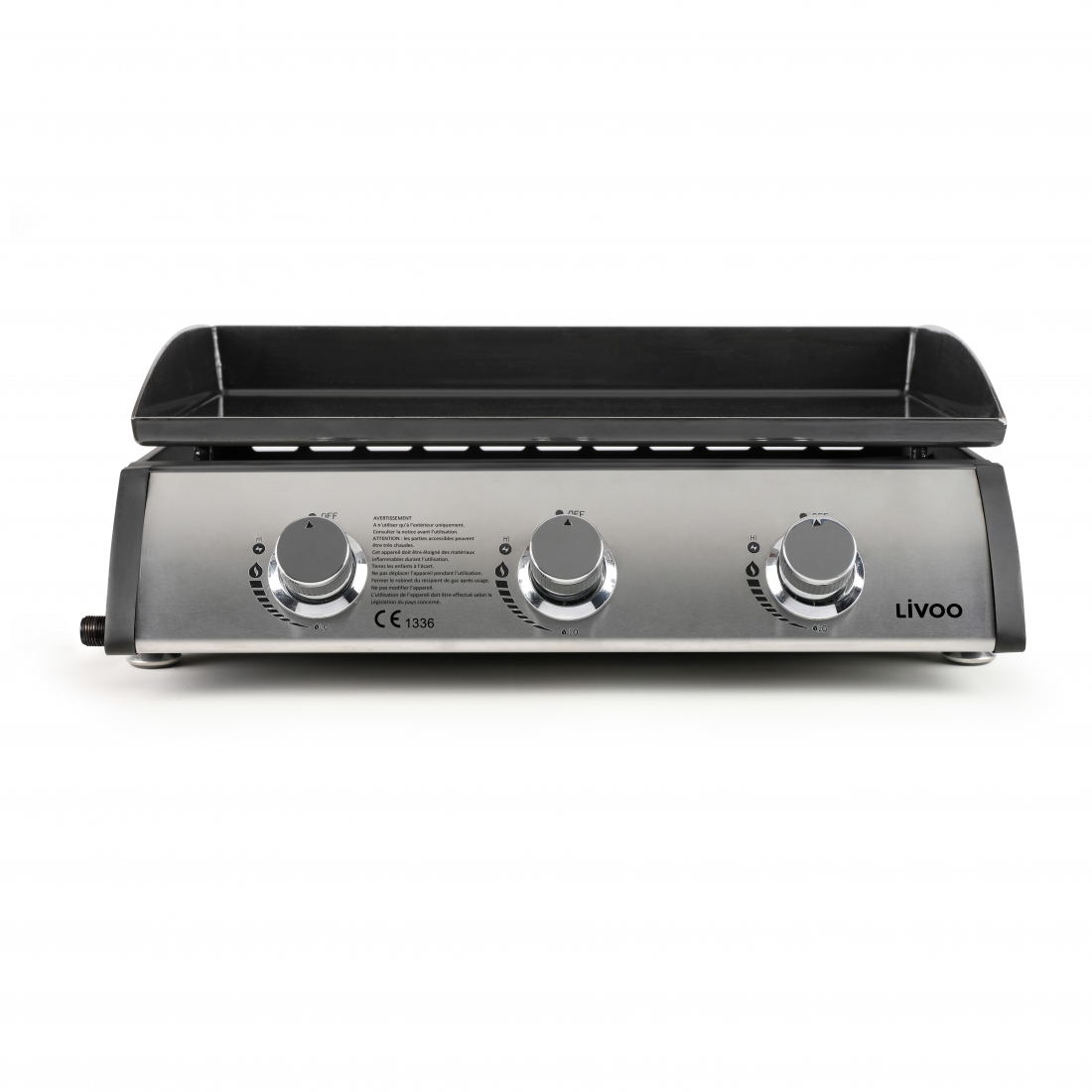 3-Burner Gas Griddle
