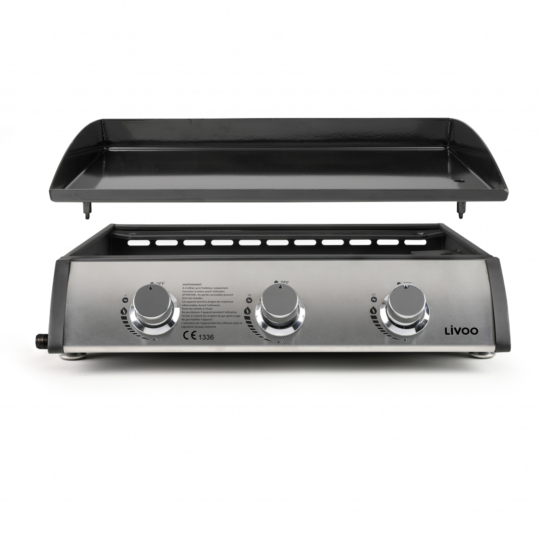 3-Burner Gas Griddle