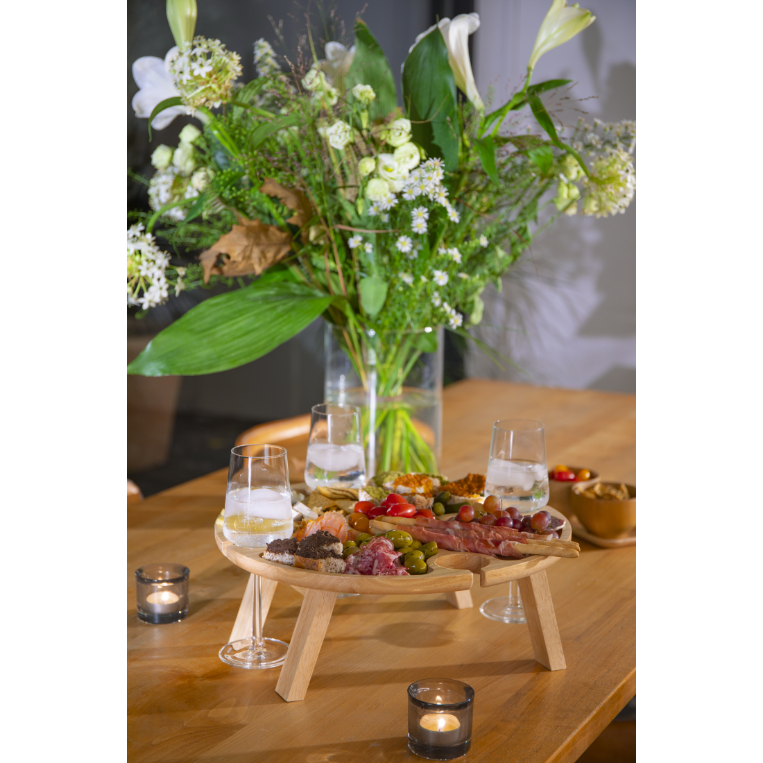 Appetizer Tray With Feet