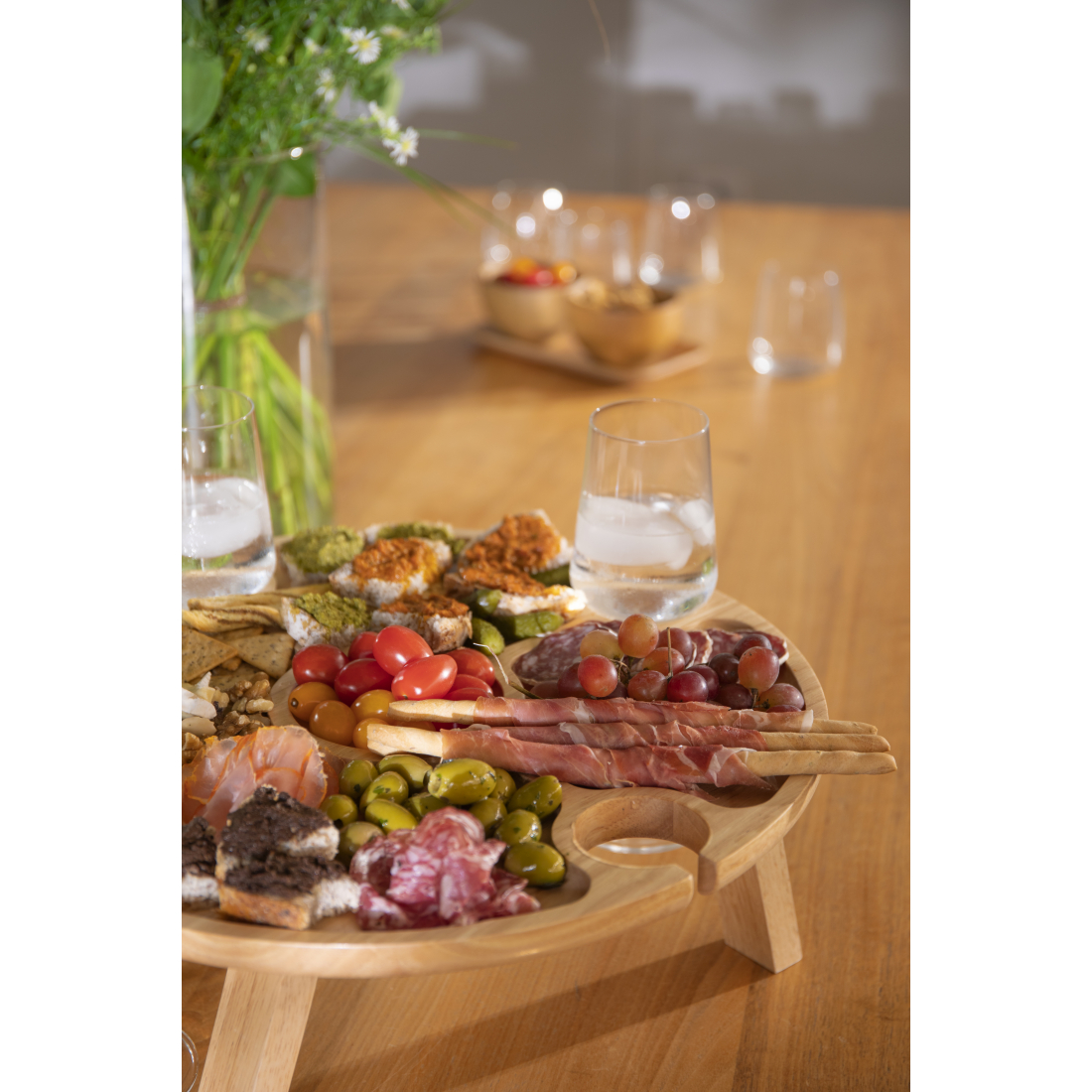 Appetizer Tray With Feet