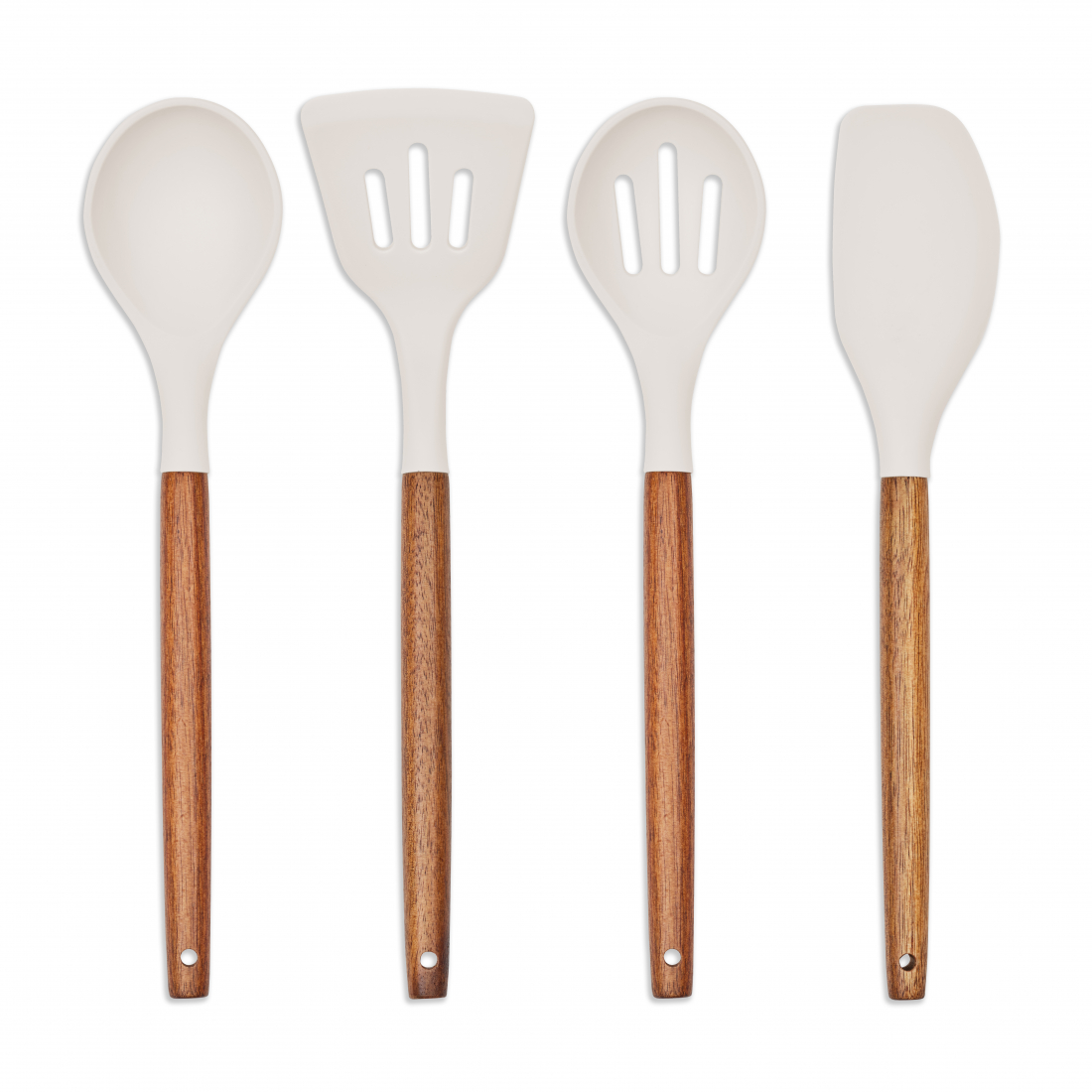 Set de 4 ustensiles avec pot