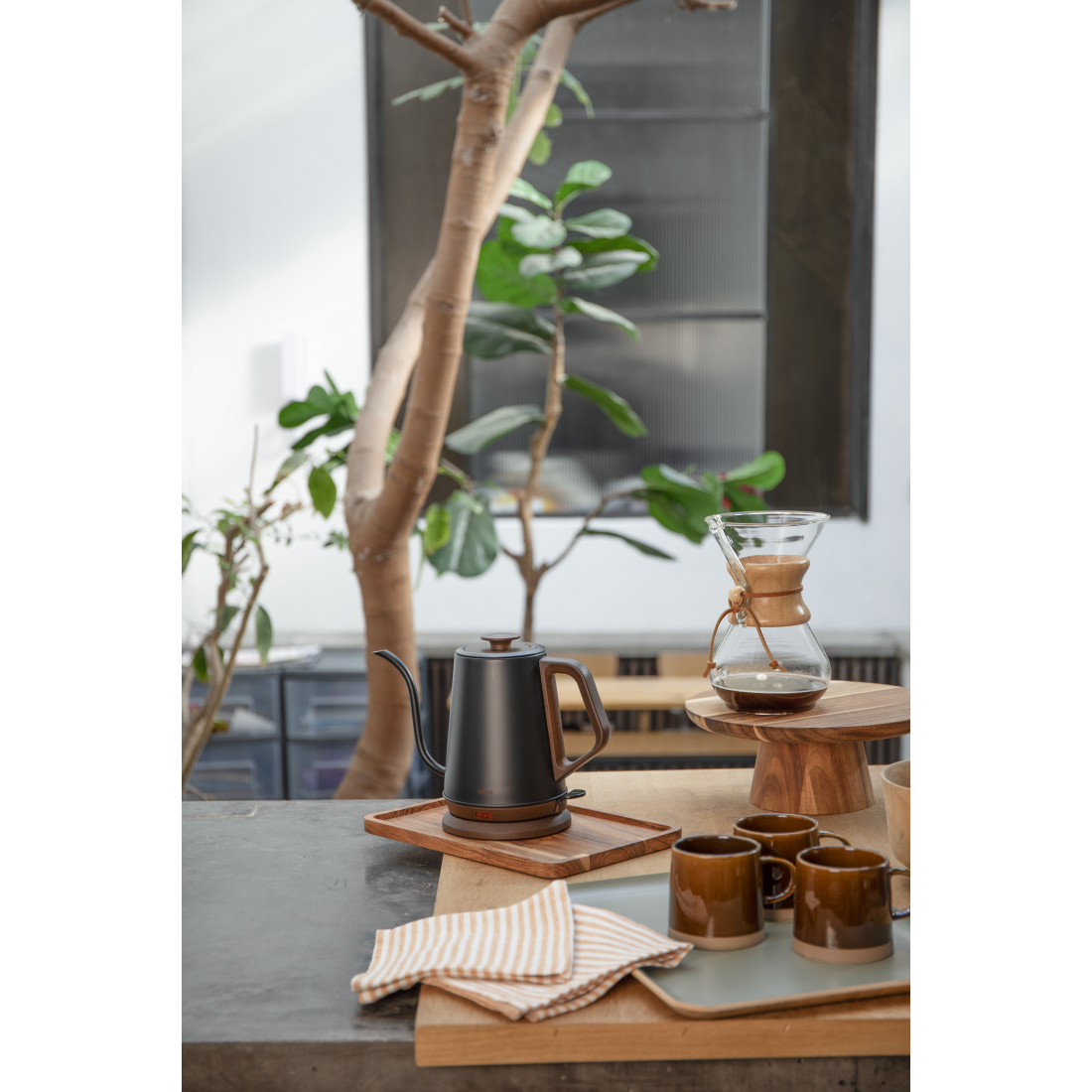 Bouilloire col de cygne 1 L